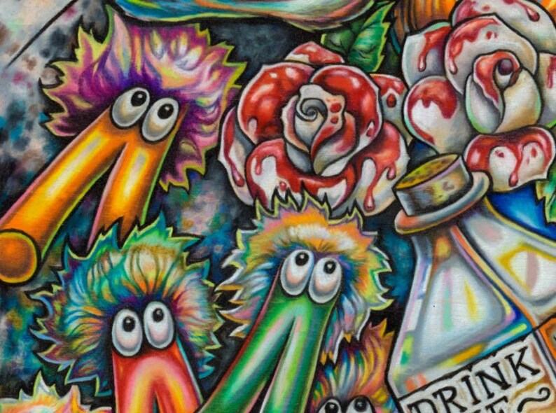 Alice In Wonderland Pop Wall Art by Bryan