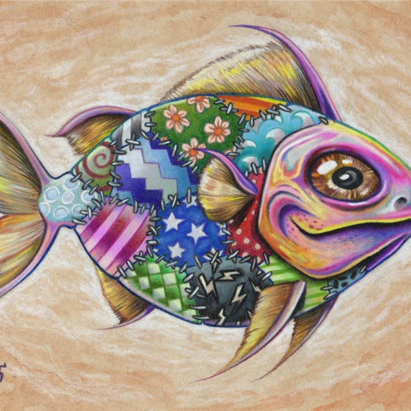 Funky Fish - Etsy