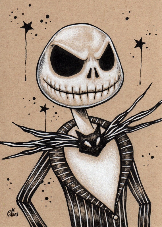 Jack Skellington Art Print