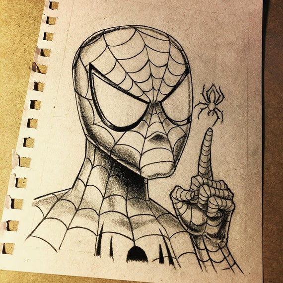 Spider Man Open Edition Pop Art Wall Print - by Bryan Collins - Etsy