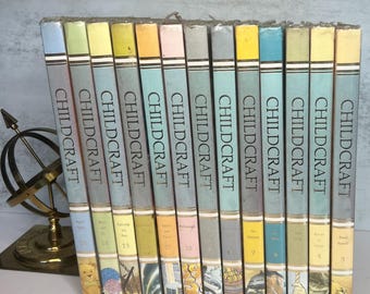 1949 Childcraft Anthology - Vintage Illustrated Kid's Book, Volume