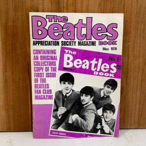 The Beatles Monthly - Etsy