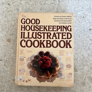 Good Housekeeping Illustrated Cookbook 1989 Vintage Recipes Cook Book