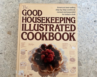Good Housekeeping Illustrated Cookbook 1989 Vintage Recipes Cook Book