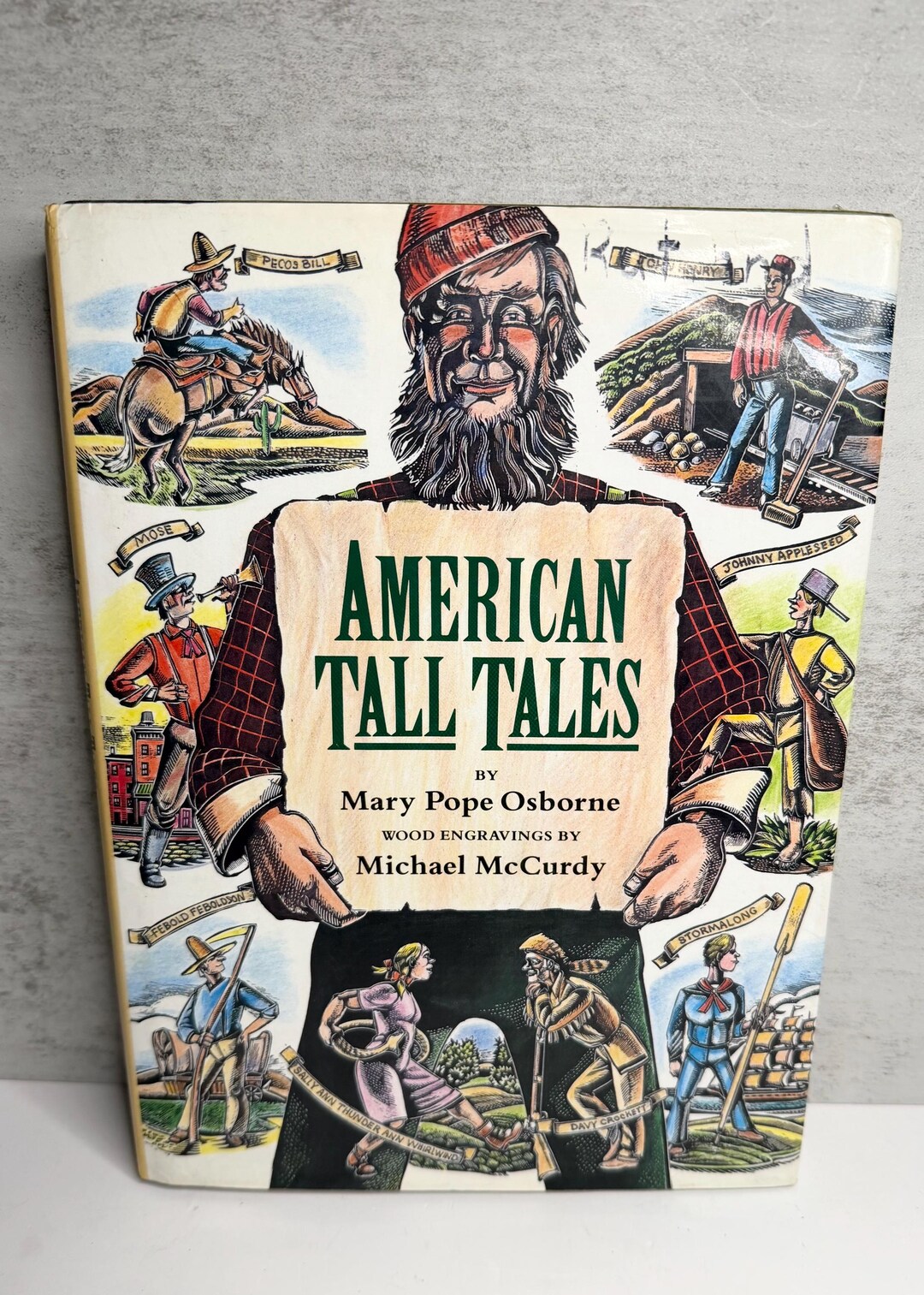 American Tall Tales by Mary Pope Osborne - Michael Mccurdy Wood Engravings - 1991 First Edition ...