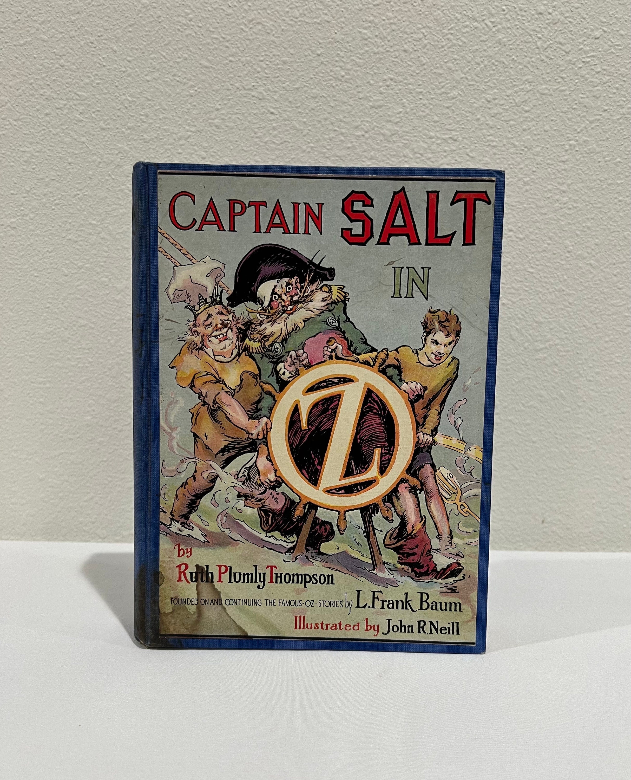 Vintage Captain Salt in Oz Book Wizard of Oz First Edition & Signed ...