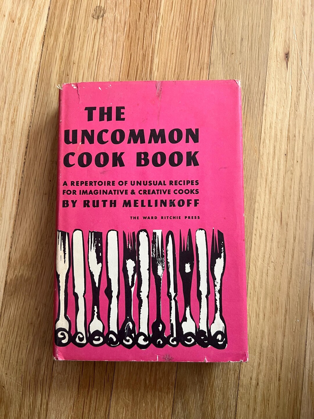 Vintage 1968 the Uncommon Cook Book by Ruth Mellinkoff Mid Century MCM ...