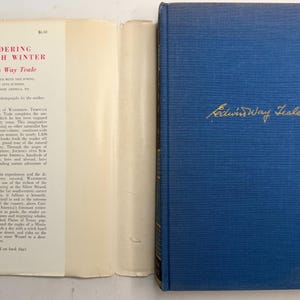 Wandering Through Winter by Edwin Way Teale 1965 First Edition Hardcover with Dust Jacket, Pulitzer Prize Winner, Vintage Nature Book image 6
