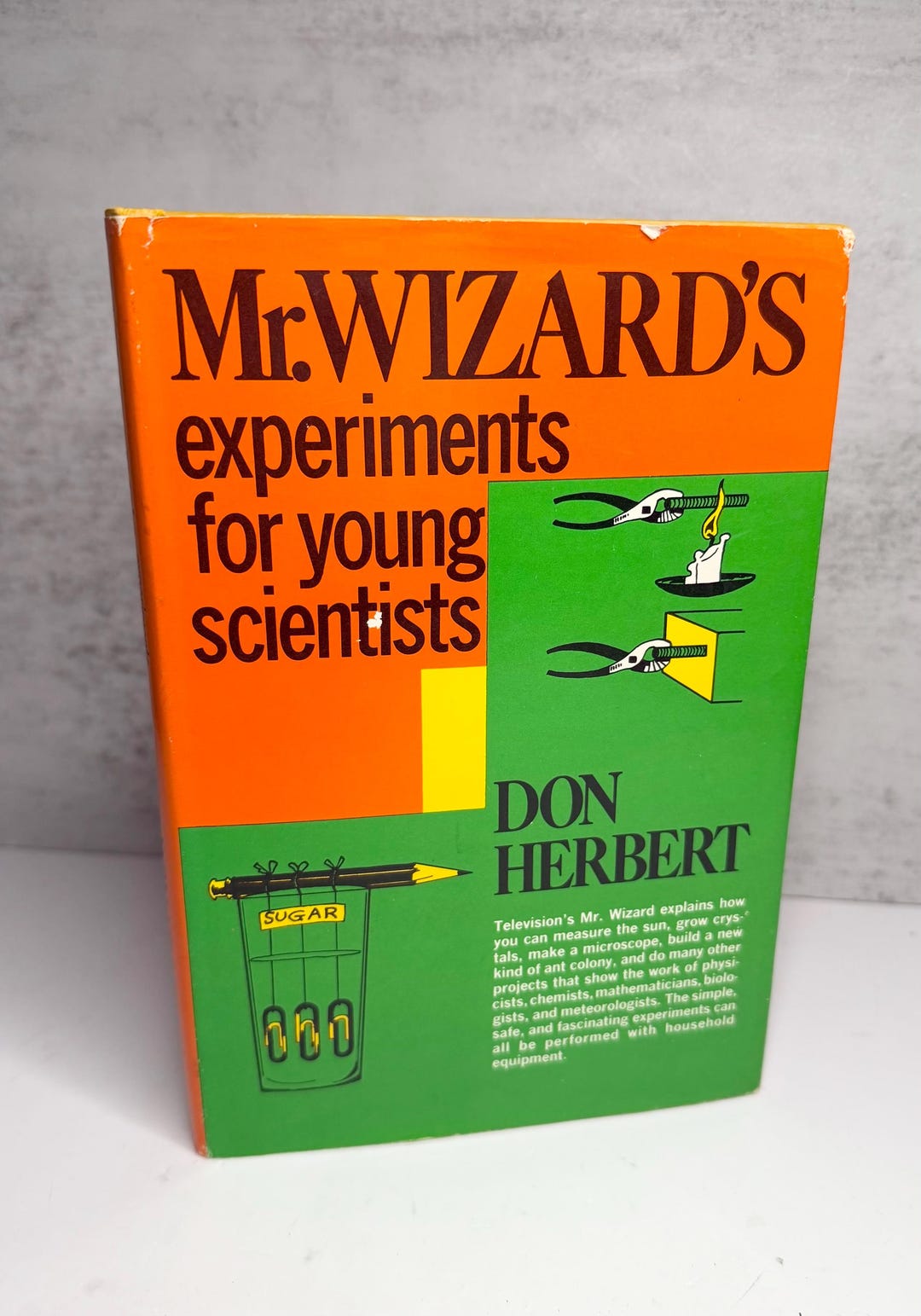 Wizard Scientists Vintage 1959 Mr. Wizard's Experiments for Young Scientists - Don ...