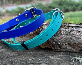3/4” Lightweight Biothane Collars, Custom, Fast Shipping