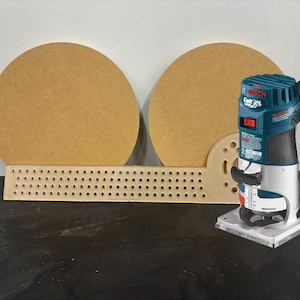 Router Circle Jig for Bosch PR10 PR20 routers