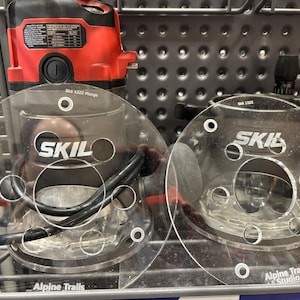 Router base plates for Skil routers