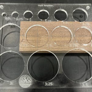 Router Circle Cutting Template