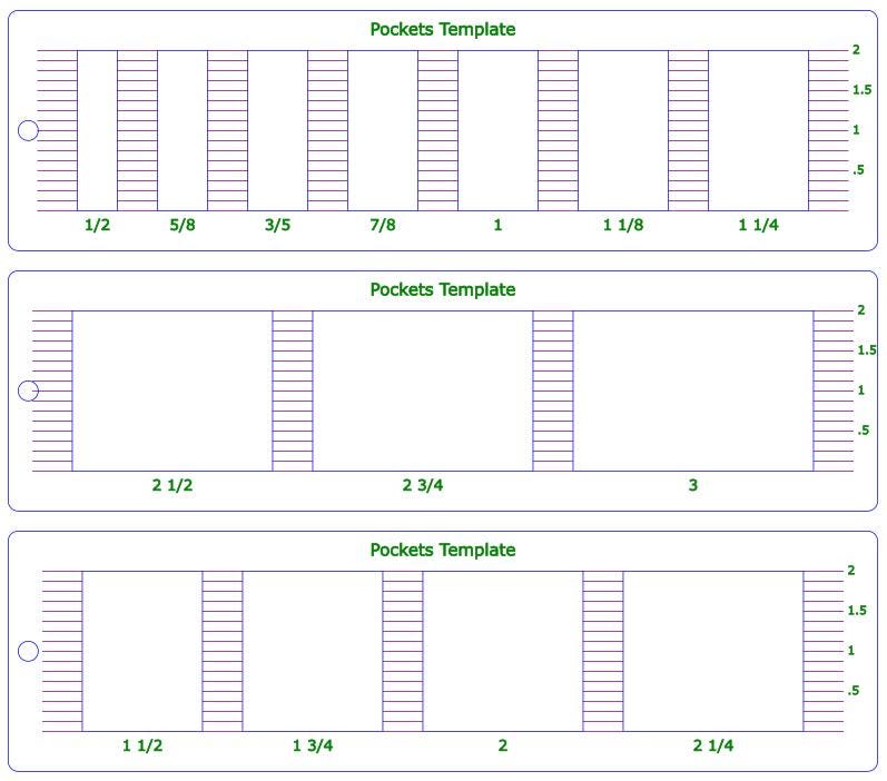 Acrylic Edge Pocket Router Template for Hinge Boring, Multiple Sizes - Etsy