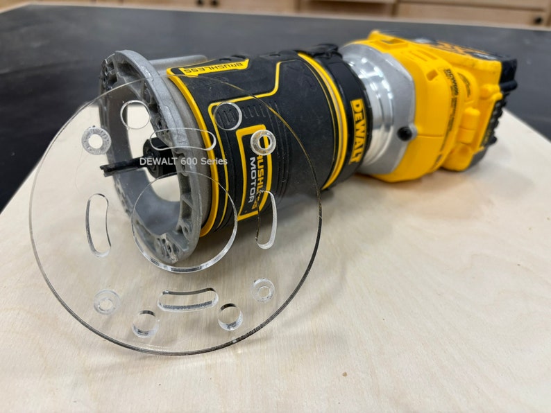 Circular Router Base Plate for Dewalt 600 Series Etsy