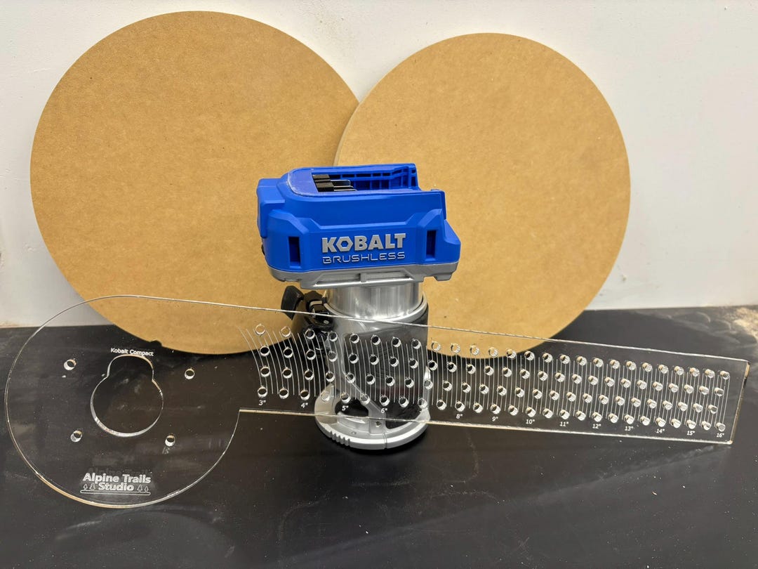 Router Circle Jig for Kobalt Routers - Etsy