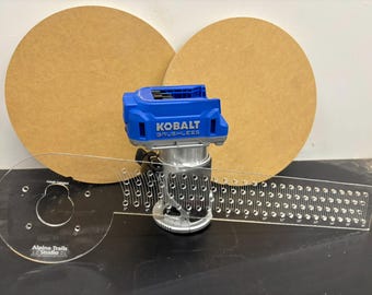Router Circle Jig for Kobalt routers