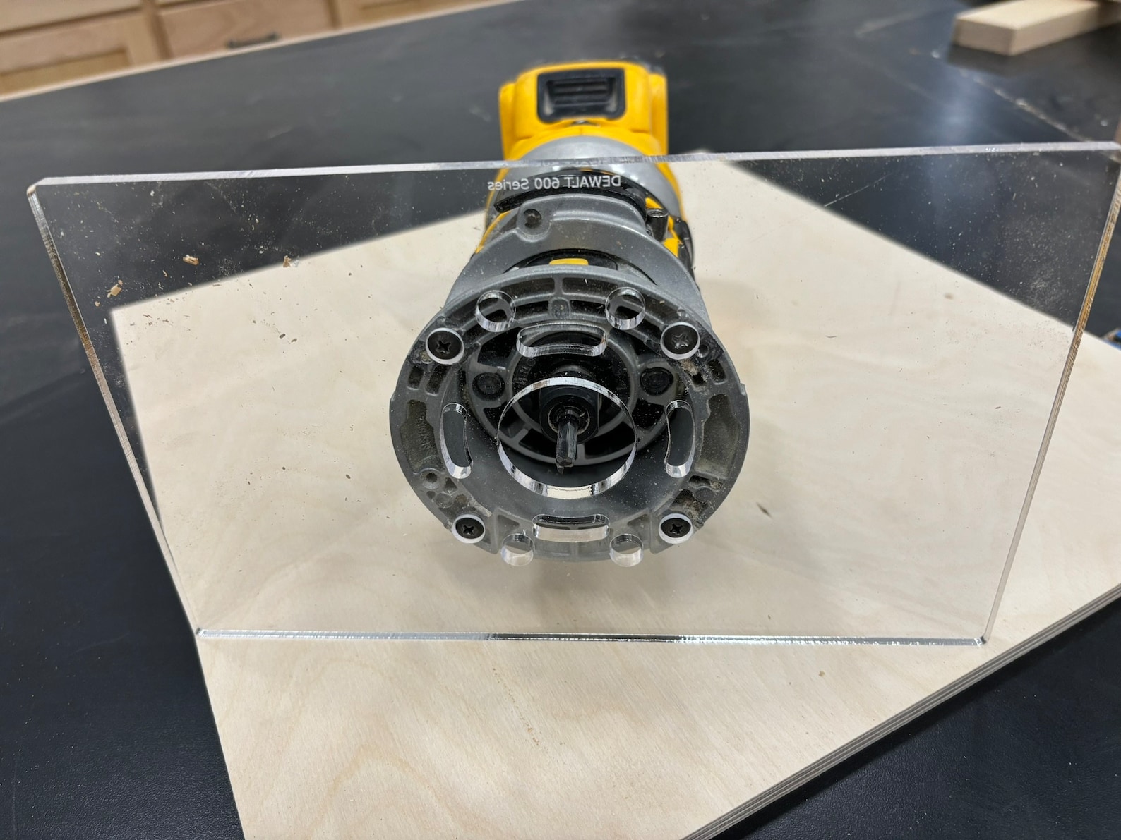Wide Router Base Plate for Dewalt Routers - Etsy
