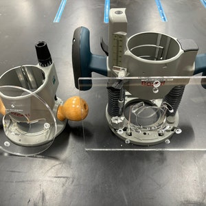 Oberfräse Grundplatten für Bosch Oberfräsen