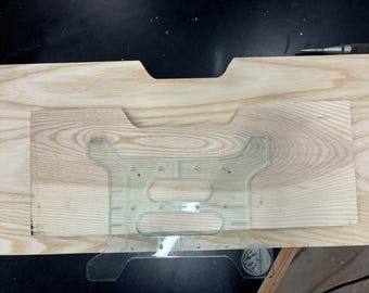 Drawer Pull Cutout Template in Multiple Sizes