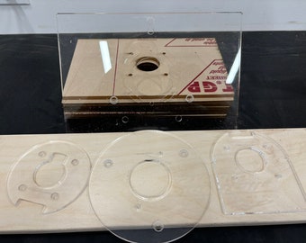 Router base plates for Makita routers