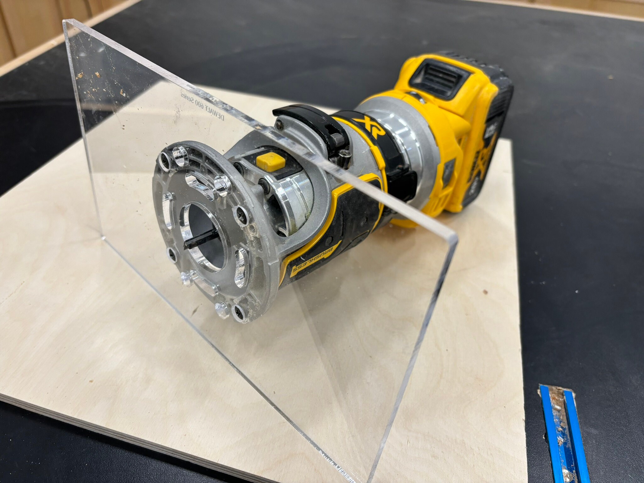 Wide Router Base Plate for Dewalt Routers - Etsy