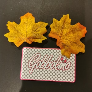 Autumn Leaf Fae Pixie Flower Fairy Hair Clips