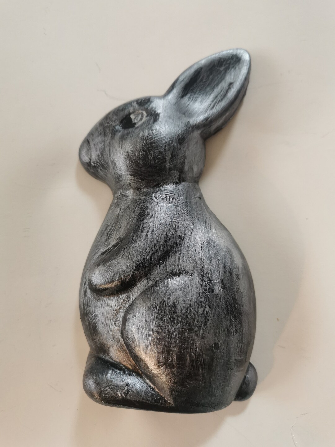 Rabbits 'vintage Look Pewter 'plaster Wall Plaques Kitsch Retro ...