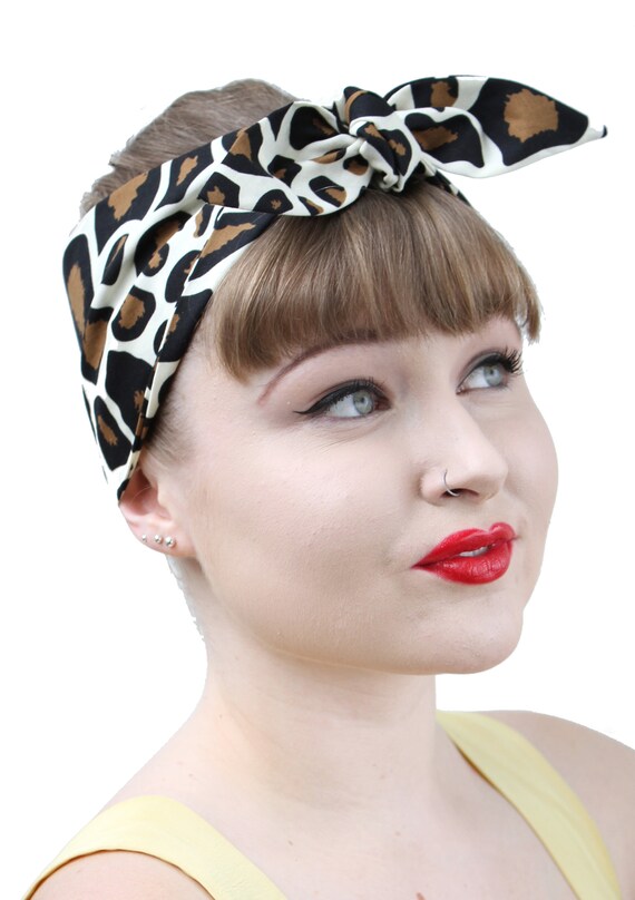 Wild Animal Leopard Land Girl Rockabilly Pinup 50s Vtg Style Etsy