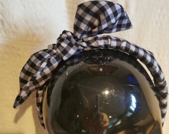 Headband headscarf 50s Style Fashion headwear black white gingham