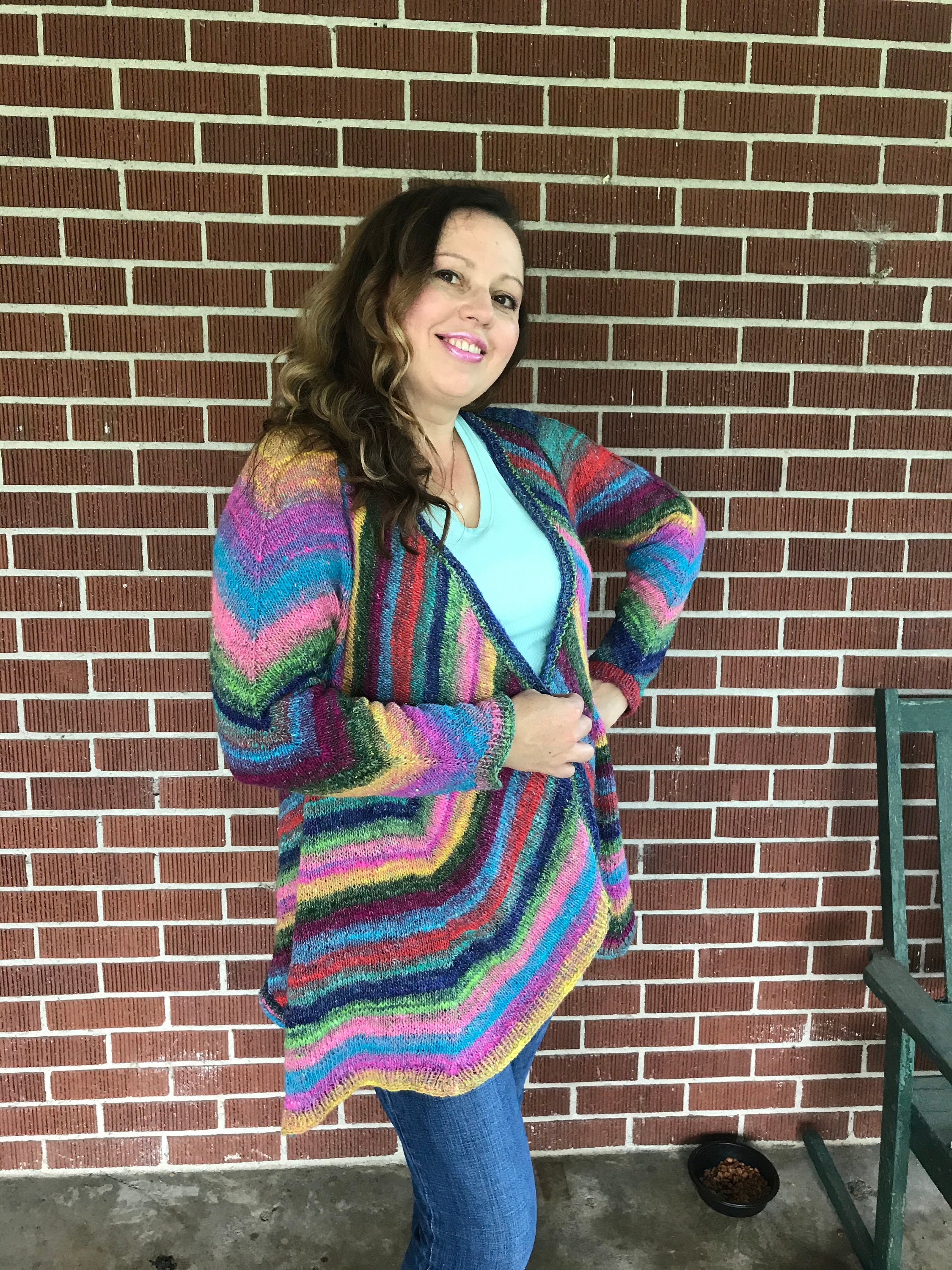 boob hole sweater