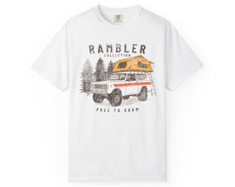 Rambler Overland Vehicle T-Shirt | Rooftop Tent Camper Tee