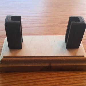 Wooden business card holders, Handmade