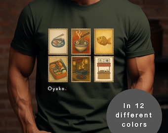 Japanese Street Food T-Shirt – Vintage Ramen Sushi Graphic Tee