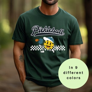 Leuke Pickleball Shirt Sport Graphic Tee Pickleball cadeau voor haar T-shirt cadeau voor hem Pickleball liefhebber Sport T-shirt cadeau voor papa Cadeau voor moeder