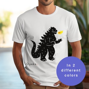 T-shirt Godzilla : t-shirt japonais Kaiju, chemise streetwear Tokyo