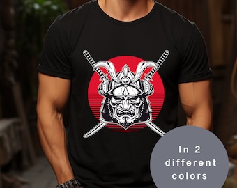 T-shirt Samurai Skull Katana : streetwear guerrier japonais