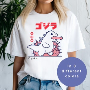 T-shirt Godzilla : T-shirt streetwear japonais Kaiju Tokyo
