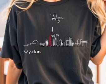 Tokyo Tower T-Shirt: Unisex Japanese Streetwear, Japan Lover Gift