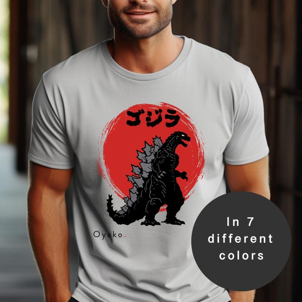 Godzilla T-Shirt — Japanese Streetwear Kaiju Graphic Tee