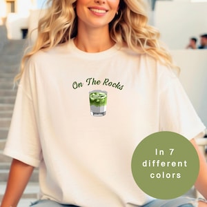 Matcha Shirt Iced Matcha Lover Gift Matcha Lover Tee Funny Matcha Gift Matcha Green Tea TShirt Matcha Tee Japanese Matcha T-Shirt Gift