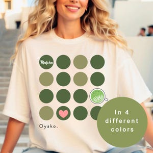 Matcha Latte Shirt Matcha Lover Gift Matcha Lover Tee Fun Matcha Gift Matcha Green Tea Latte TShirt Matcha Tee Japanese Matcha T-Shirt Gift