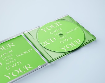 Create your OWN Custom (2 CD) Mixtape | A perfect gift | Cover and back cover of your choice | Booklet Avalible