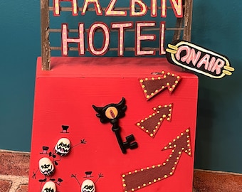 Hazbin Hotel Diorama Shadow Box - Fan Art Collectible