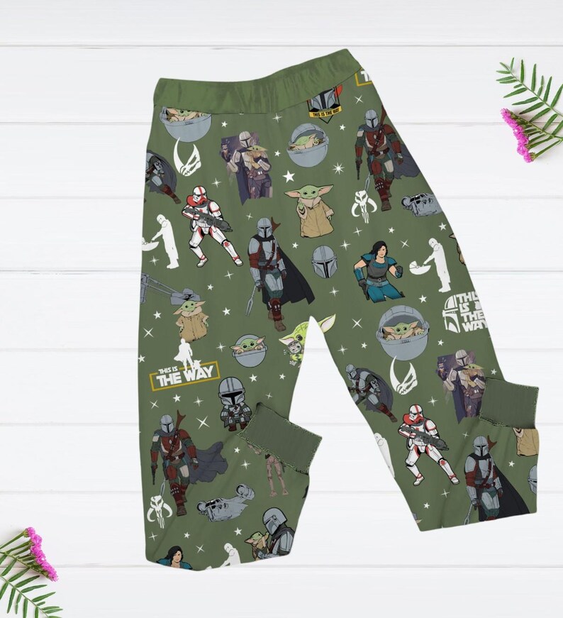 Disney Star Wars This Is The Way I Watch The Mandalorian T-Shirt And Pants, Mandalorian Shirt, Baby Yoda Shirt, Grogu Star Wars Shirts