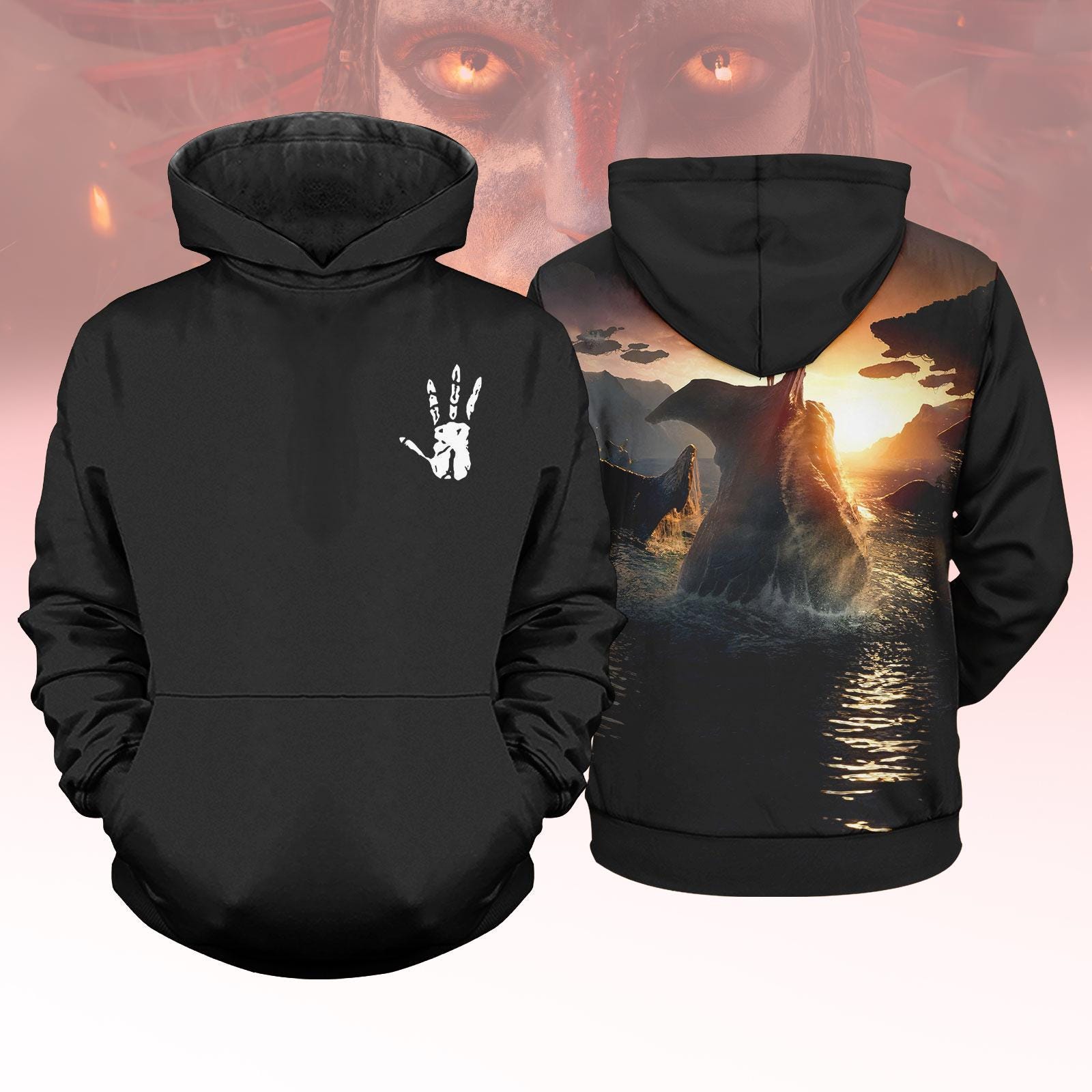 Discover Tulkun Avatar 3 Hoodie, Avatar Fire and Ash Hoodie, Jake Sully Neytiri Jersey For Fans, Movie