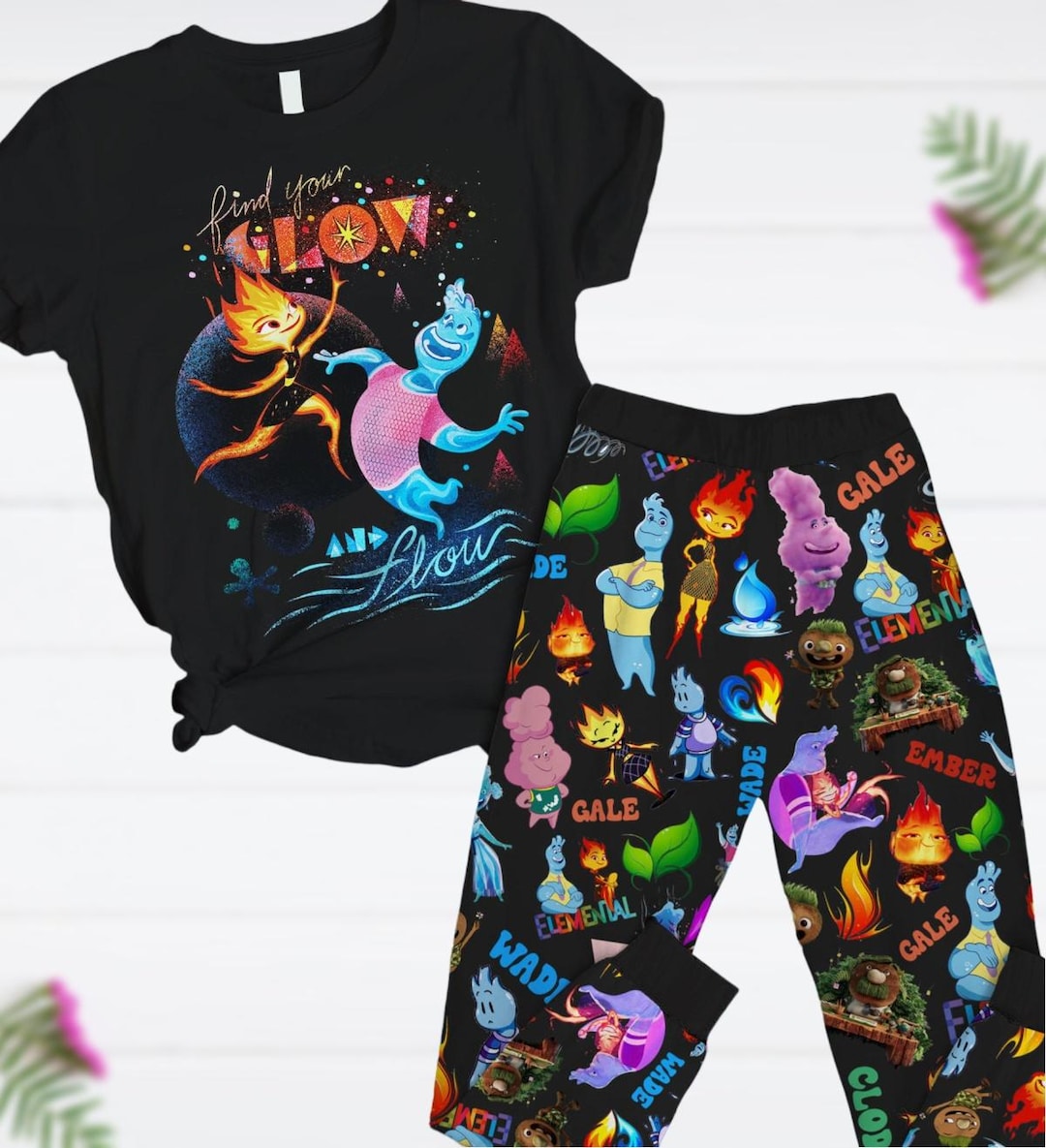 Disney Elemental Ember and Wade Shirt and Pants, Elemental Chemical ...