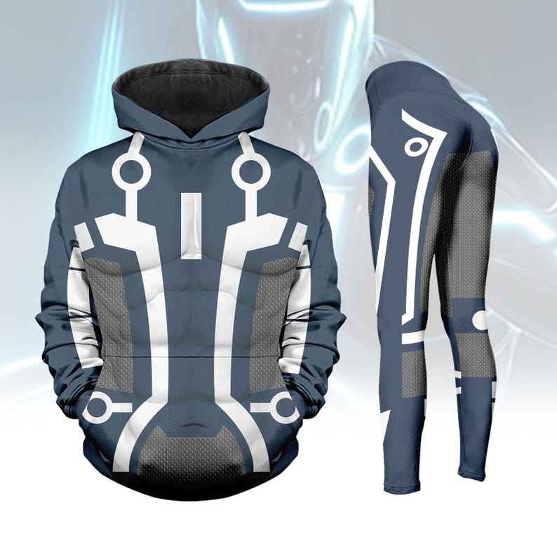 Disney Tron Legacy Cosplay Hoodie Leggings, Tron Legacy Halloween Costume Shirt, Roller Coaster Hoodie, Magic Kingdom,Disneyworld Shirt