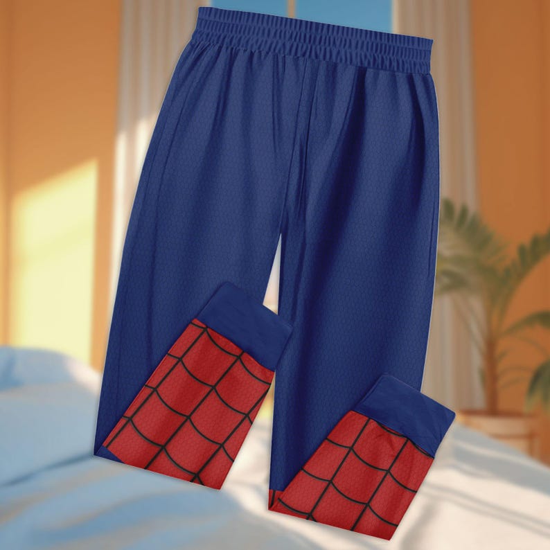 Retro 90s Spider Man Homage T-Shirt And Pants, Spider Man Tee, Spiderman Comic Pajamas Set, Marvel Avengers Spiderman Cosplay Costume