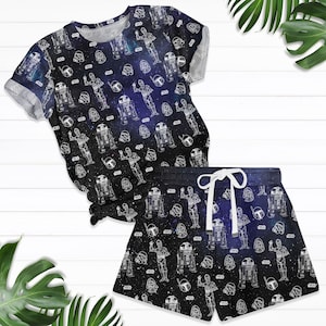 Vintage Disney Star Wars T-Shirt und Shorts, Star Wars Shirt, Galaxy&#39;s Edge Shirt, Star Wars Eine neue Hoffnung Faded T-Shirt, Disneyworld Shirt